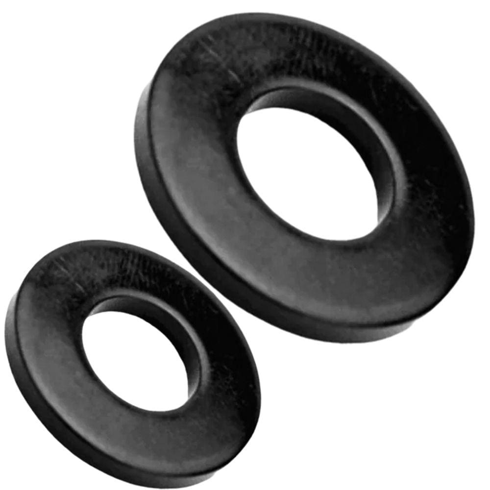Arruela Lisa M6 Aço Zinco Preto - 1000Un