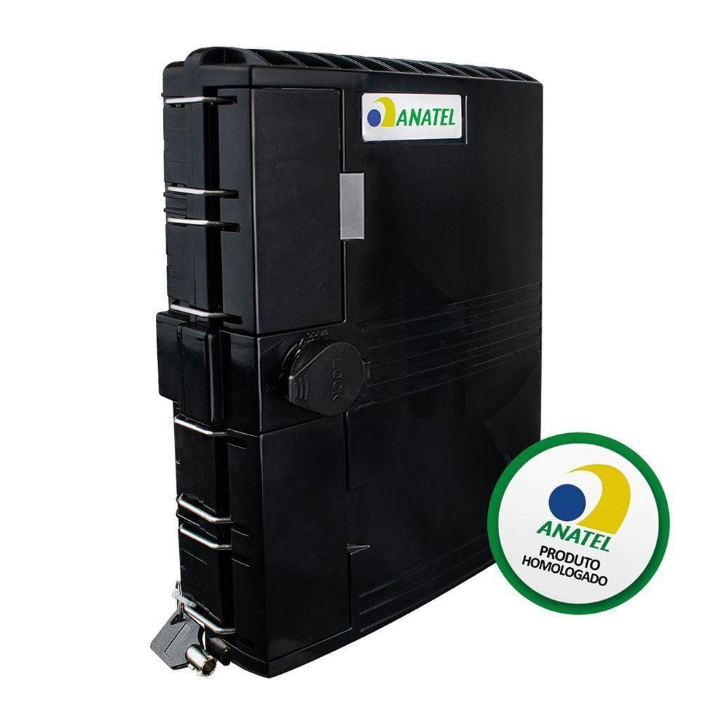 Caixa De Atendimento Optico Evus 1x16 Ftth (cto)