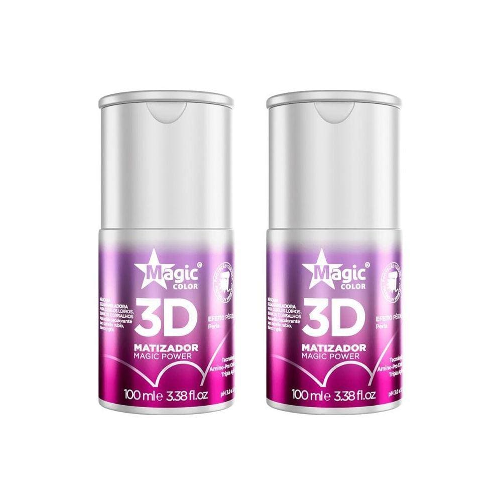 Matizador Gloss Magic Color 100Ml Magic Power - Kit Com 2Un