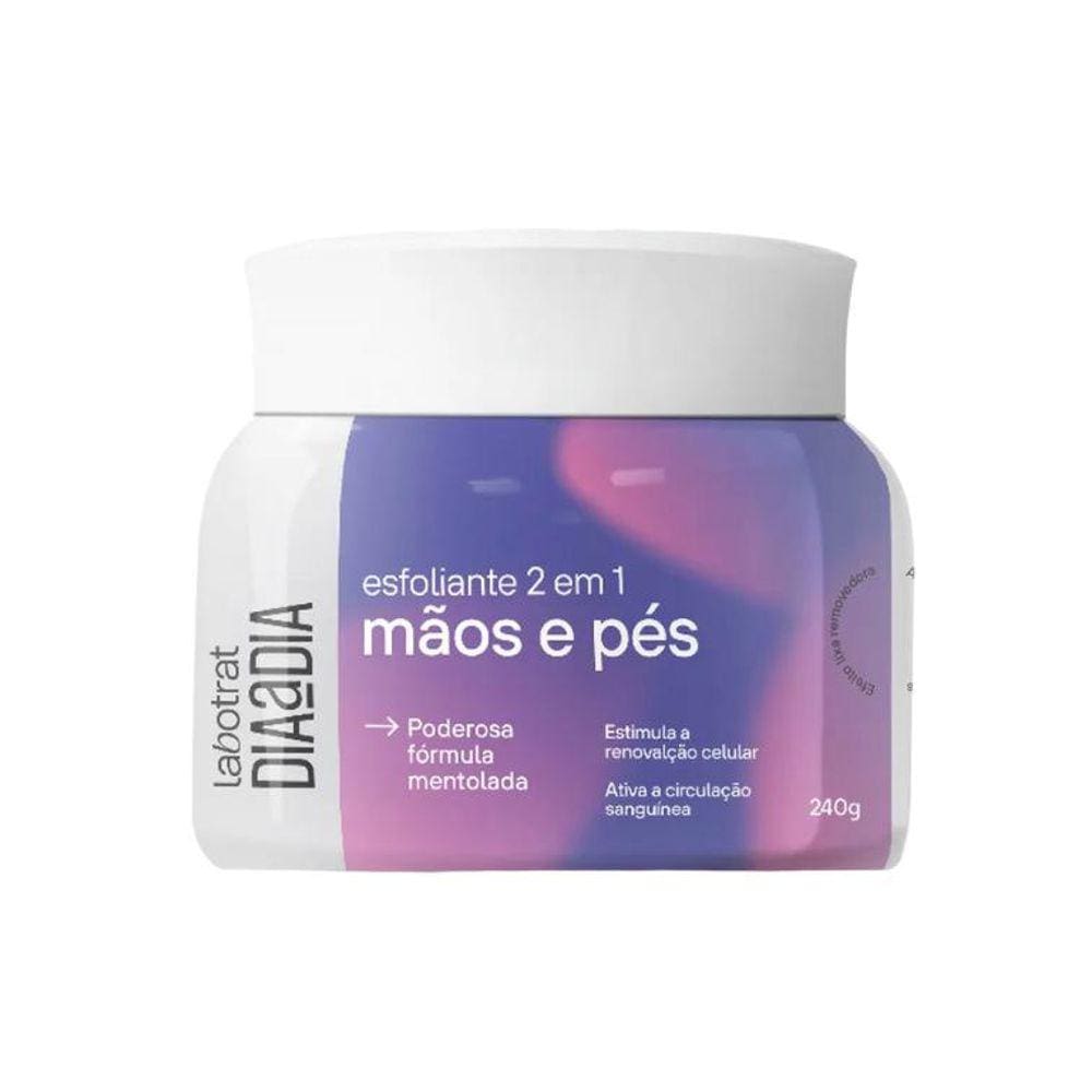 Esfoliante 2 em 1 Mãos e Pés Dia a Dia 240g