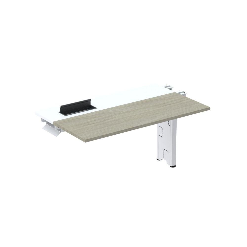 Complemento de Plataforma Corporativa 150x792 Cplpsc150 Nogueira Casablanca/Branco