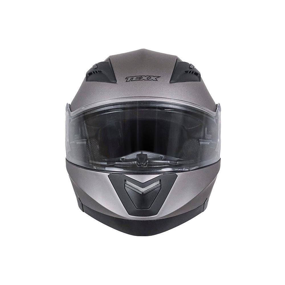 Capacete Texx Escamot Gladiator V3 Chumbo Fosco 60 [f016]