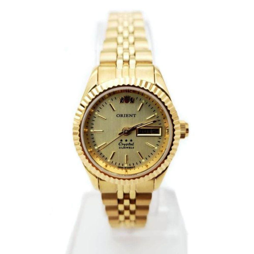 Relógio Orient Feminino Automatico Dourado 559Eb1nhc1kx