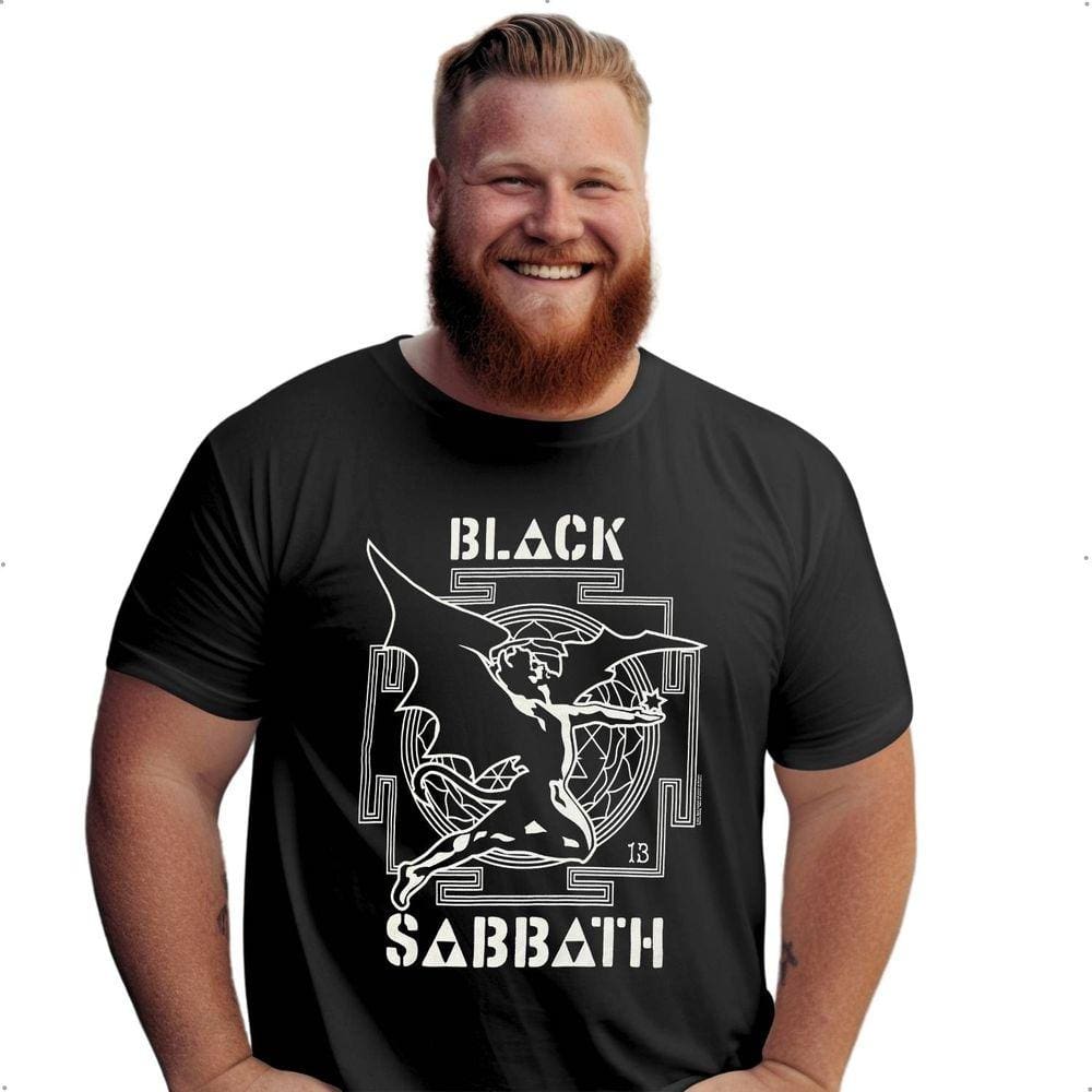 Camiseta Black Sabbath Creature Maze Oficial Rock Unissex