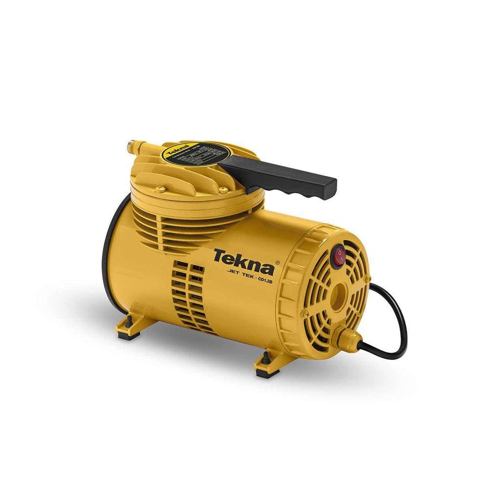 Motocompressor de Ar Diafragma Tekna 50 PSI Bivolt 1/4 HP