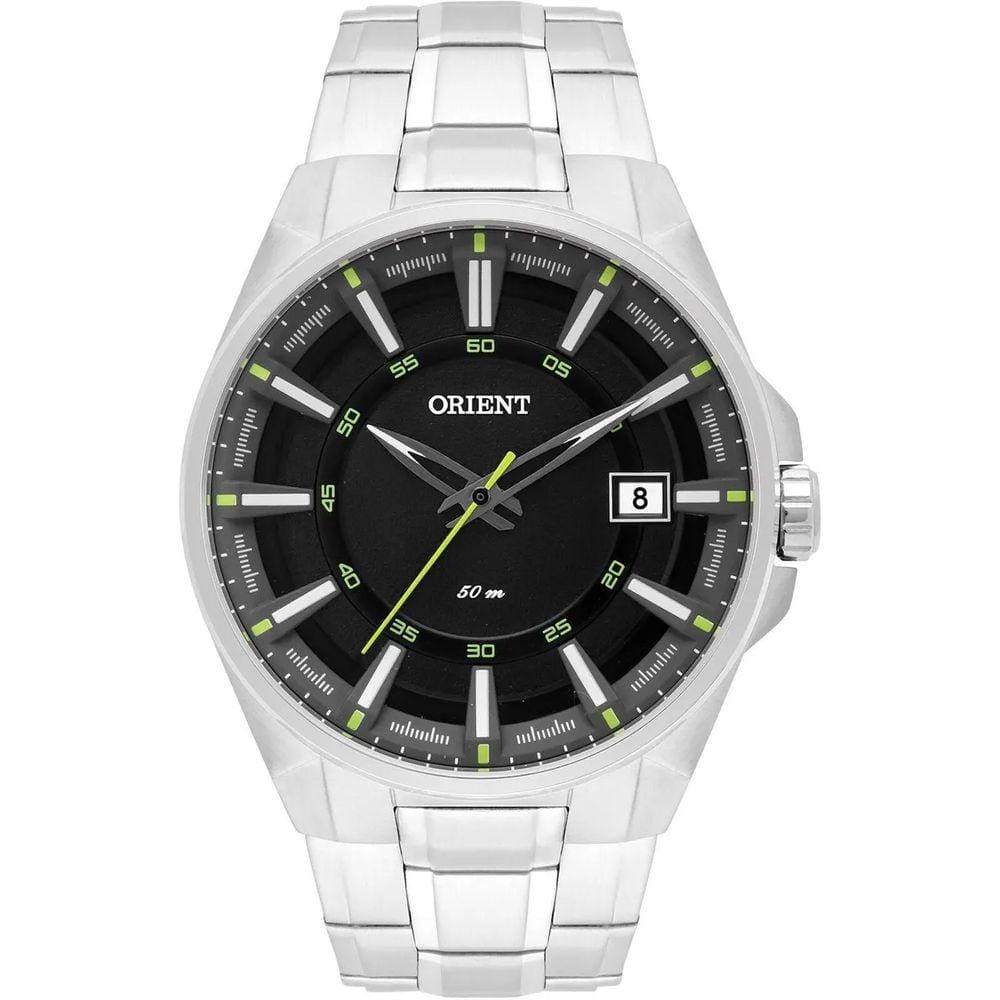 Relógio Orient Masculino Prata Mbss1313 Pfsx