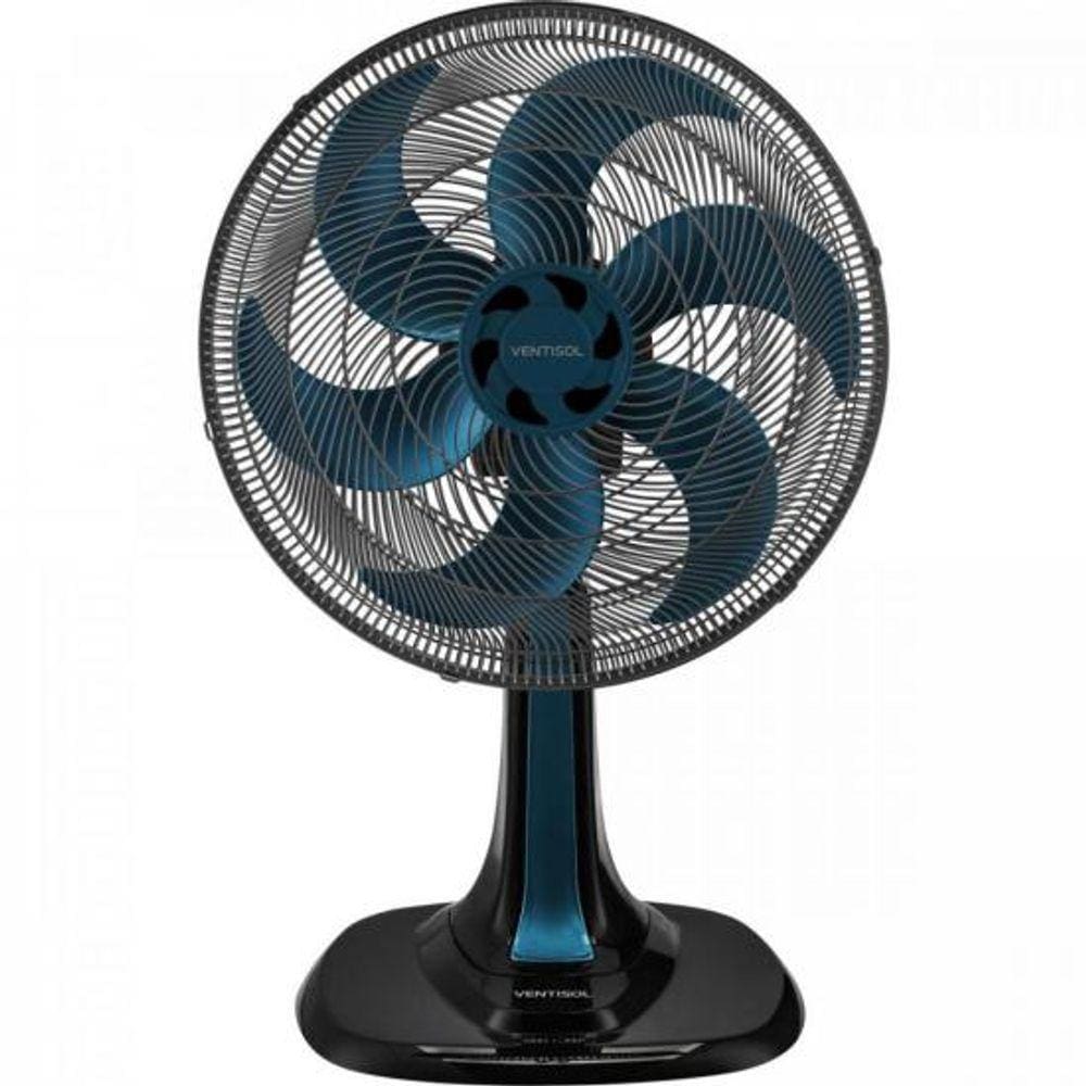 Ventilador de Mesa 30 CM 127V TURBO6 AZUL Ventisol