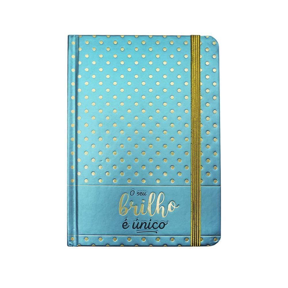 Caderno Seu Brilho 17,5cm x 12cm x 2cm, 28gr