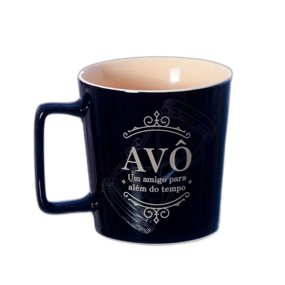 Caneca Buck 400Ml Avo Amigo Alem Do Tempo Zona Criativa