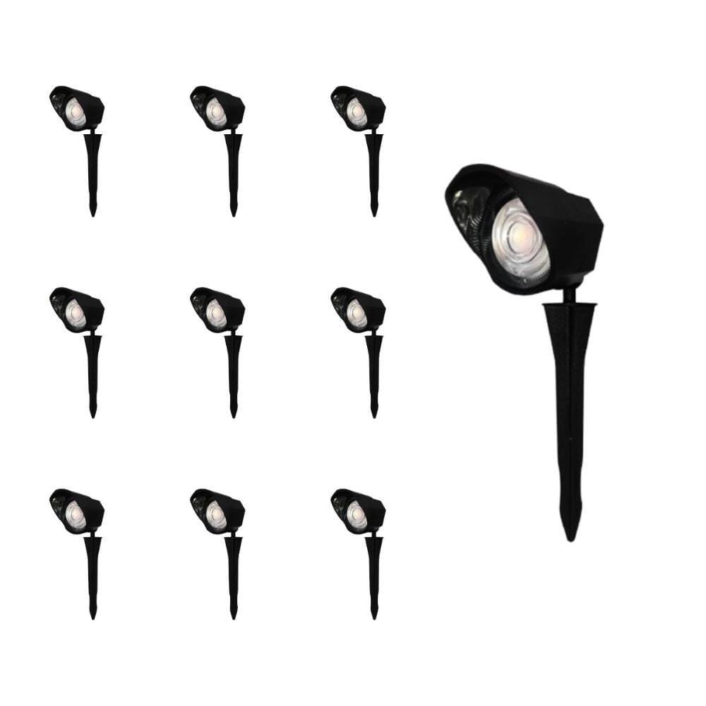 Espeto Jardim Avant Hummer Led 5W 6500K Preto Bivolt 10 Und