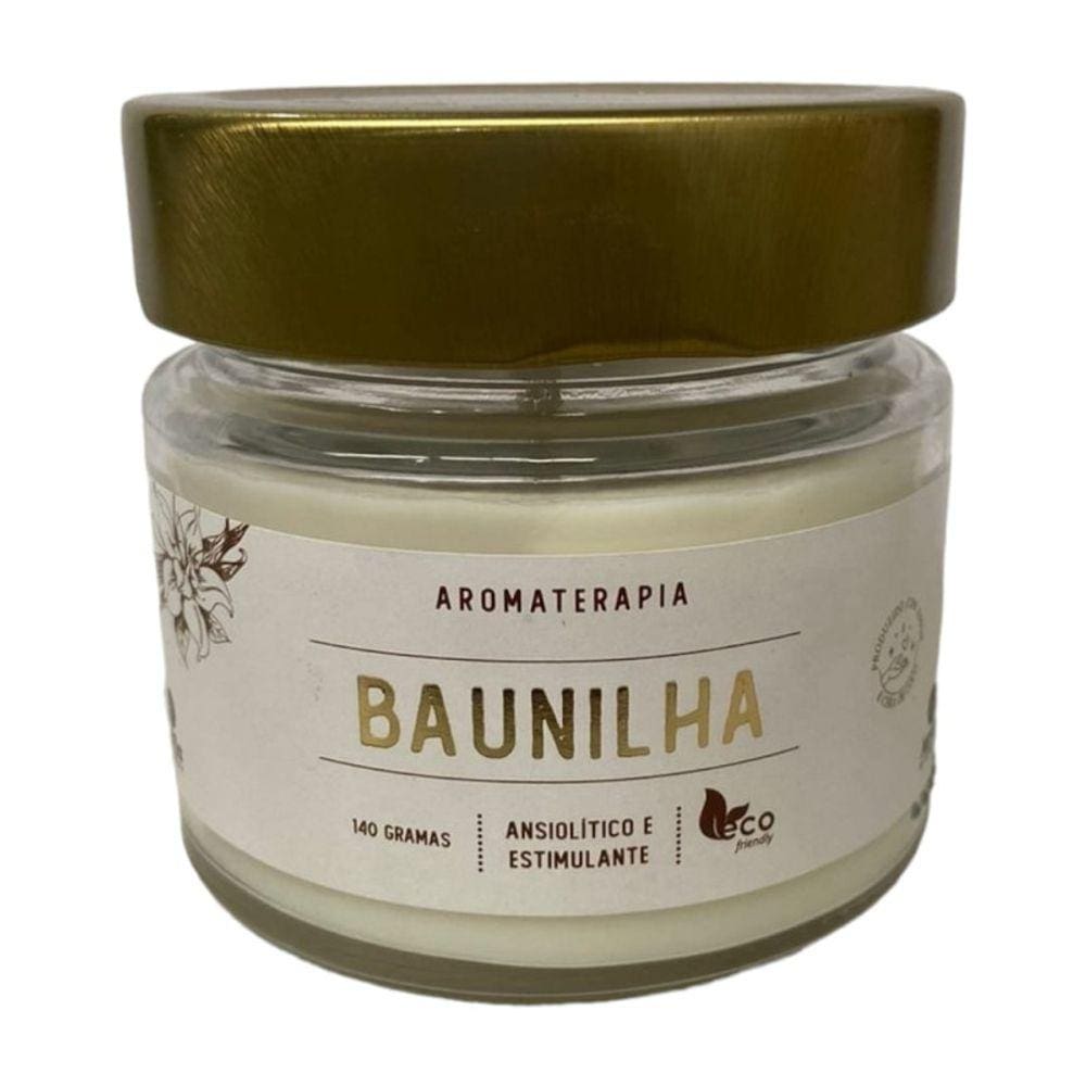 Vela Perfumada Baunilha Atria Aromática Indiana 140g