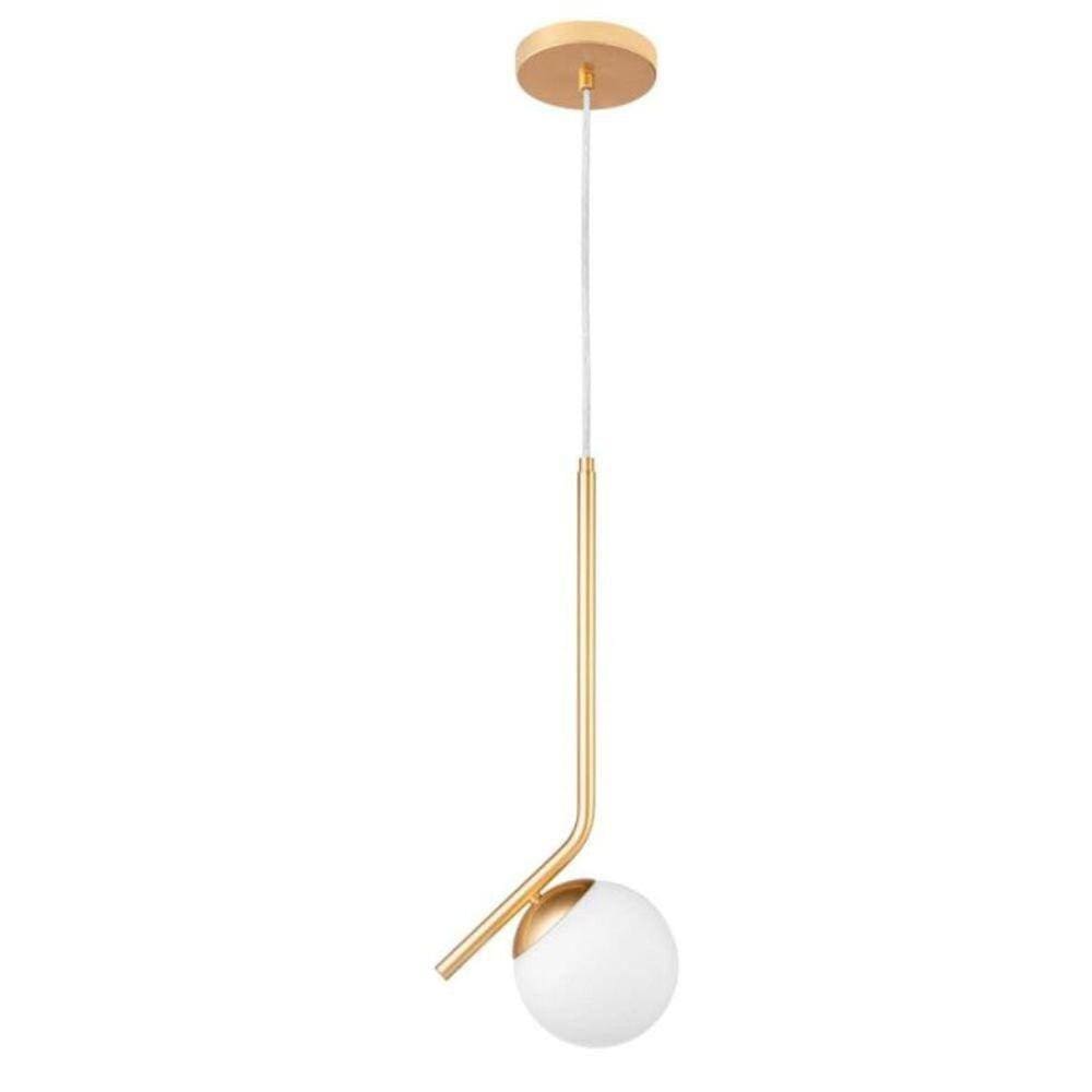 Pendente 1 Luz E27 12x12x150cm Dreams Drmc1e27pdgd Bronzearte