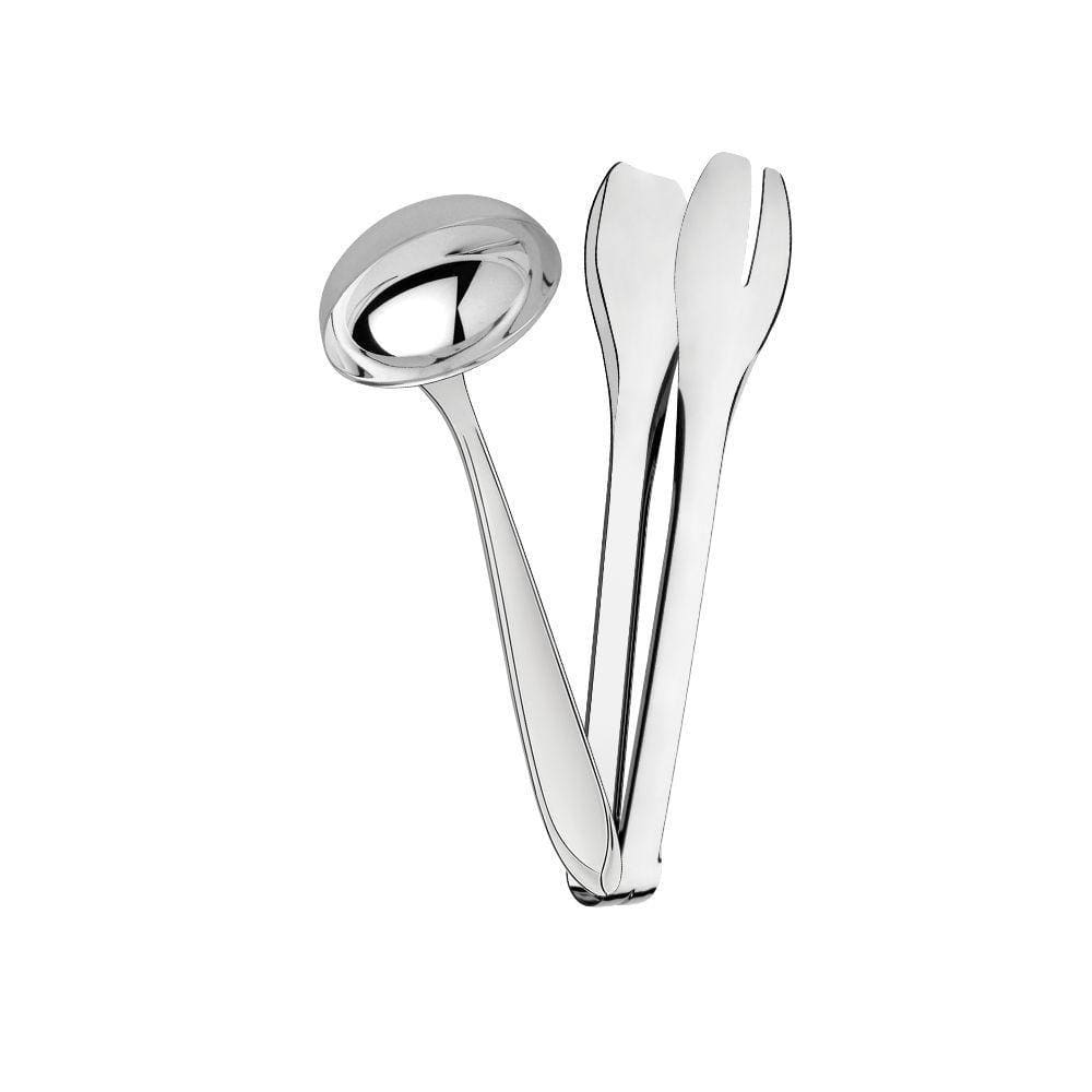 Conjunto Concha Para Feijão Laguna e Pegador Universal Utility em Aço Inox Tramontina