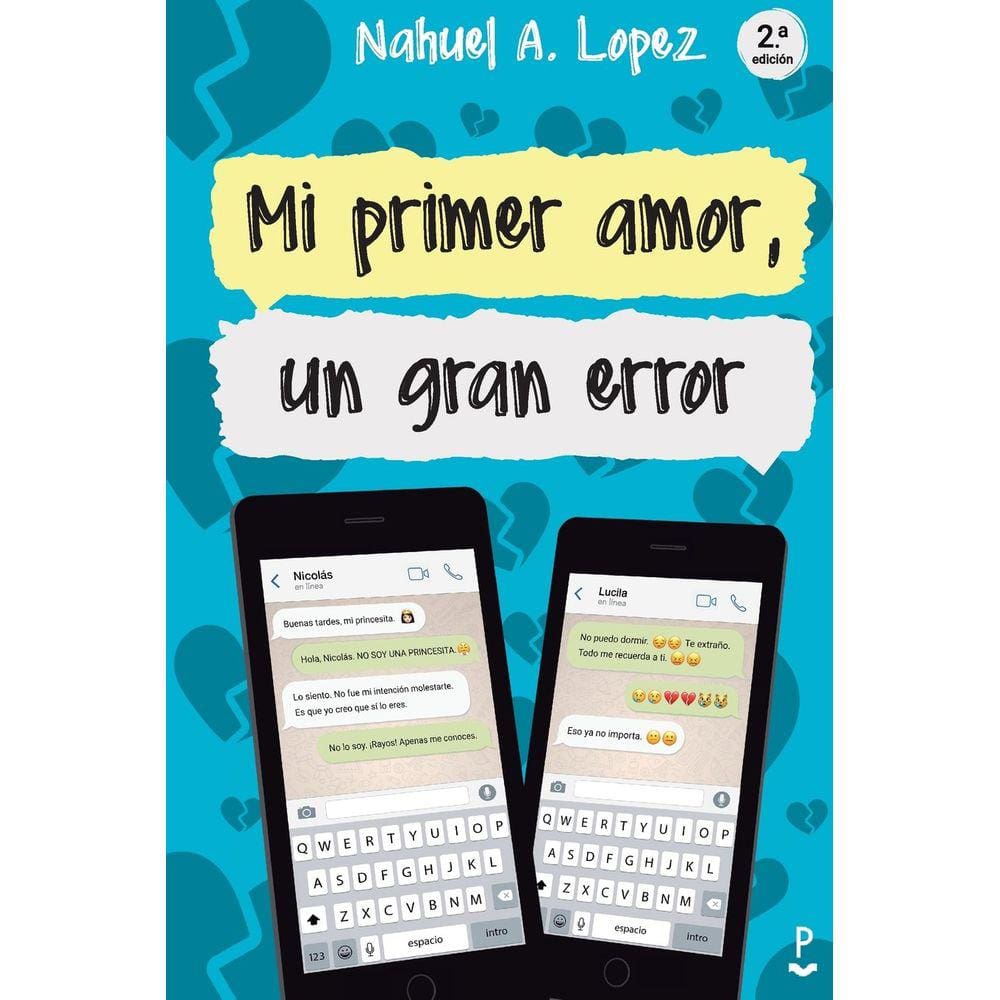 Livro: Palabras: Mi primer amor, un gran error (edição em espanhol)