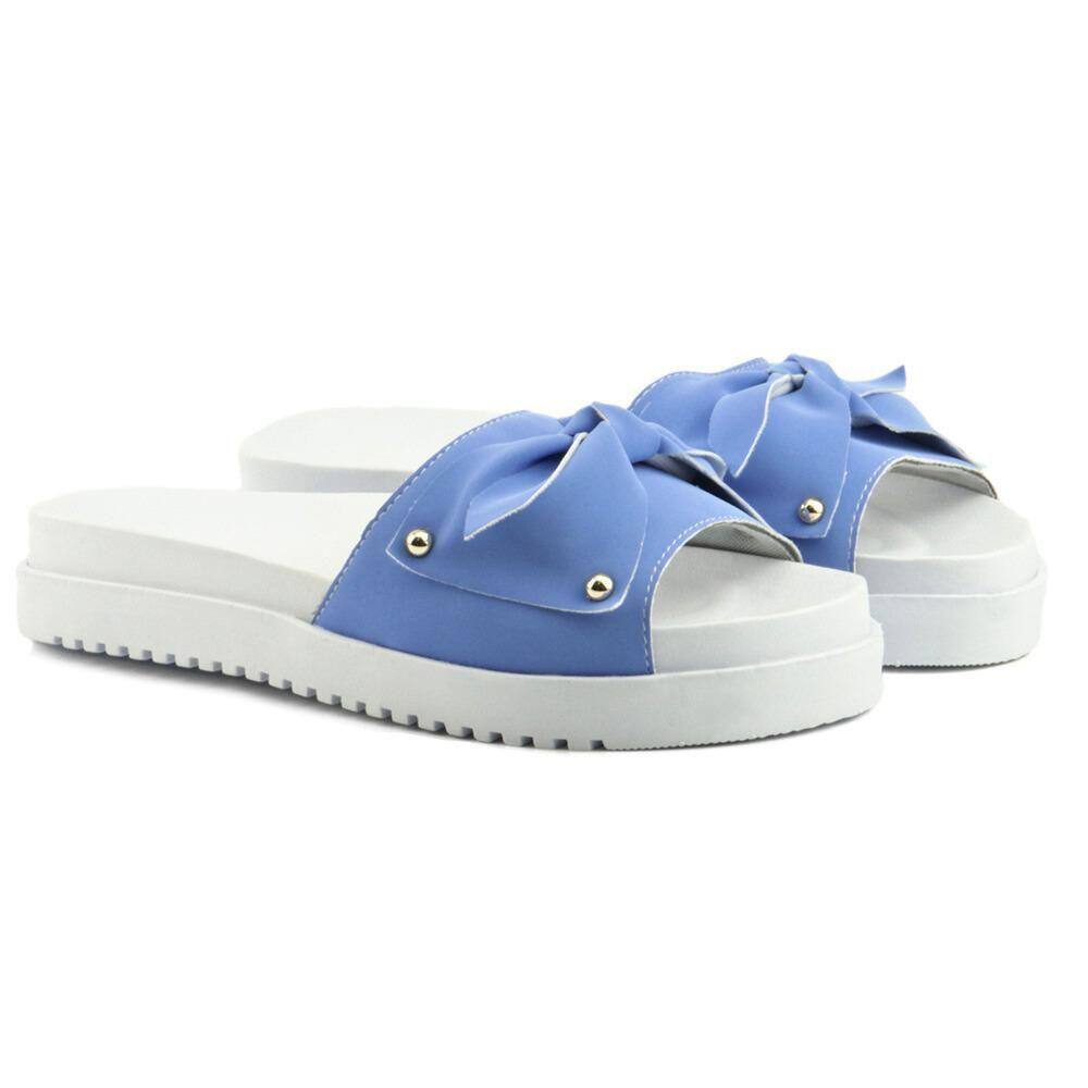 Sandália Papete Feminina com Tiras de PU Ideal para um Look Casual e Confortável