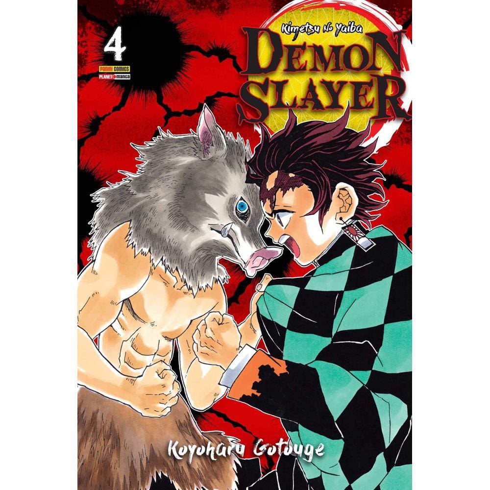 Livro Demon Slayer - Volume 4