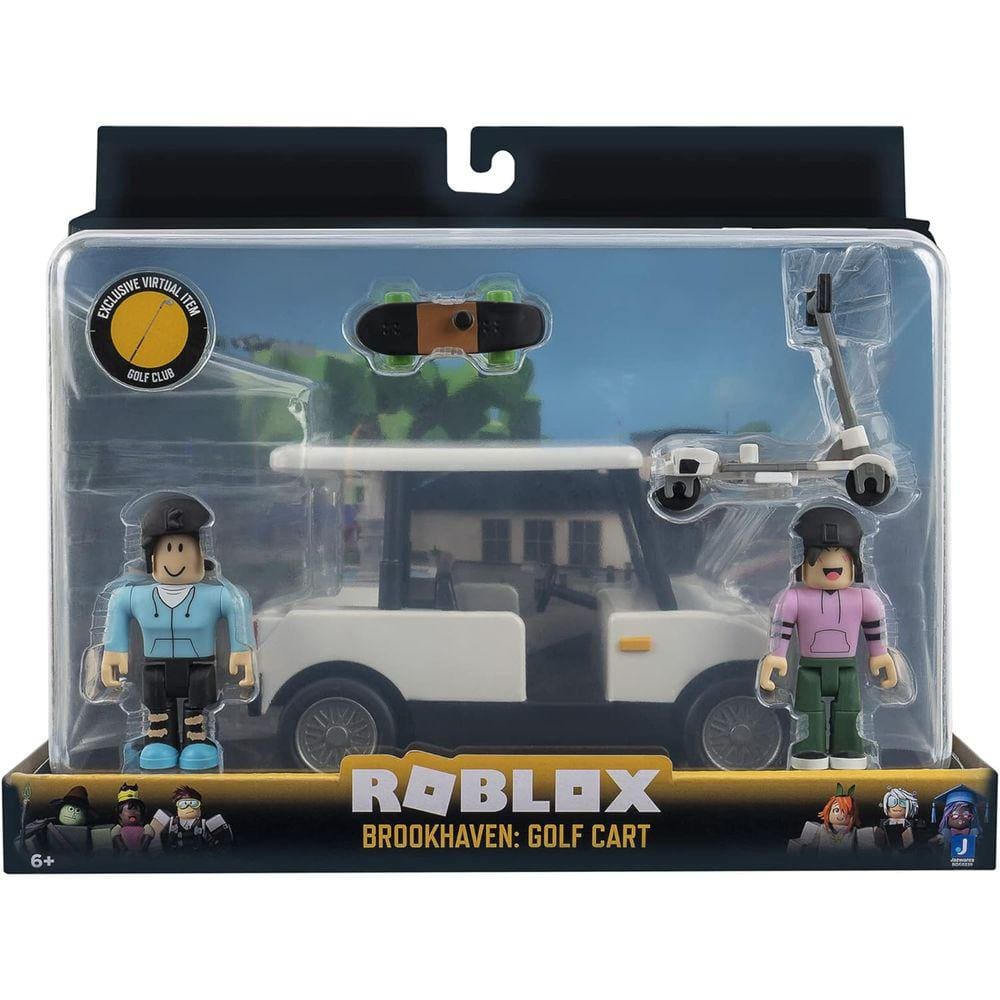 Brinquedo Bonecos Roblox Veículo Brookhaven Carro Golfe