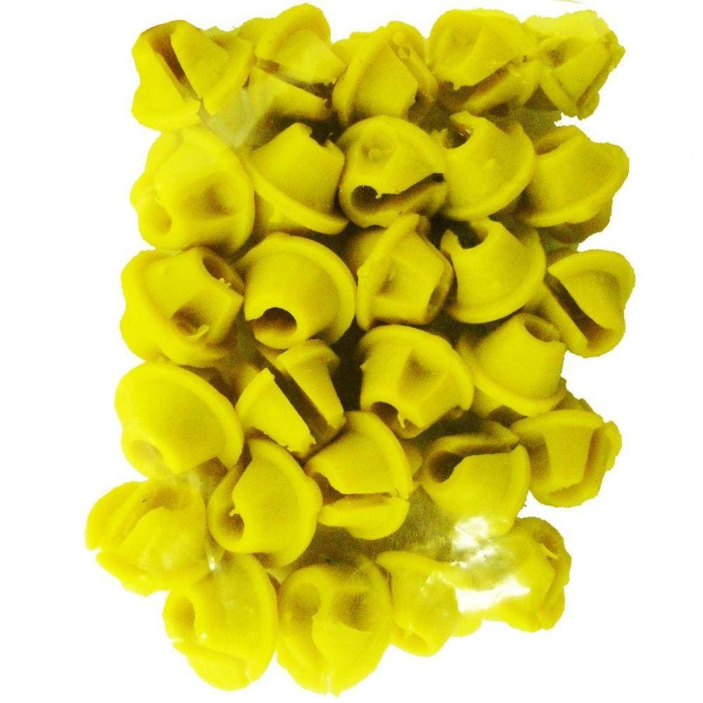 Limpa Raio Plast. Amar.  72 Pcs