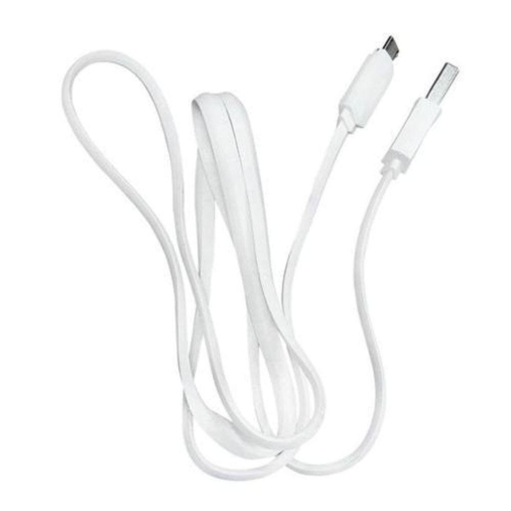 Cabo Carregador Micro Usb V8 Alta Velocidade 1 Metro Branco