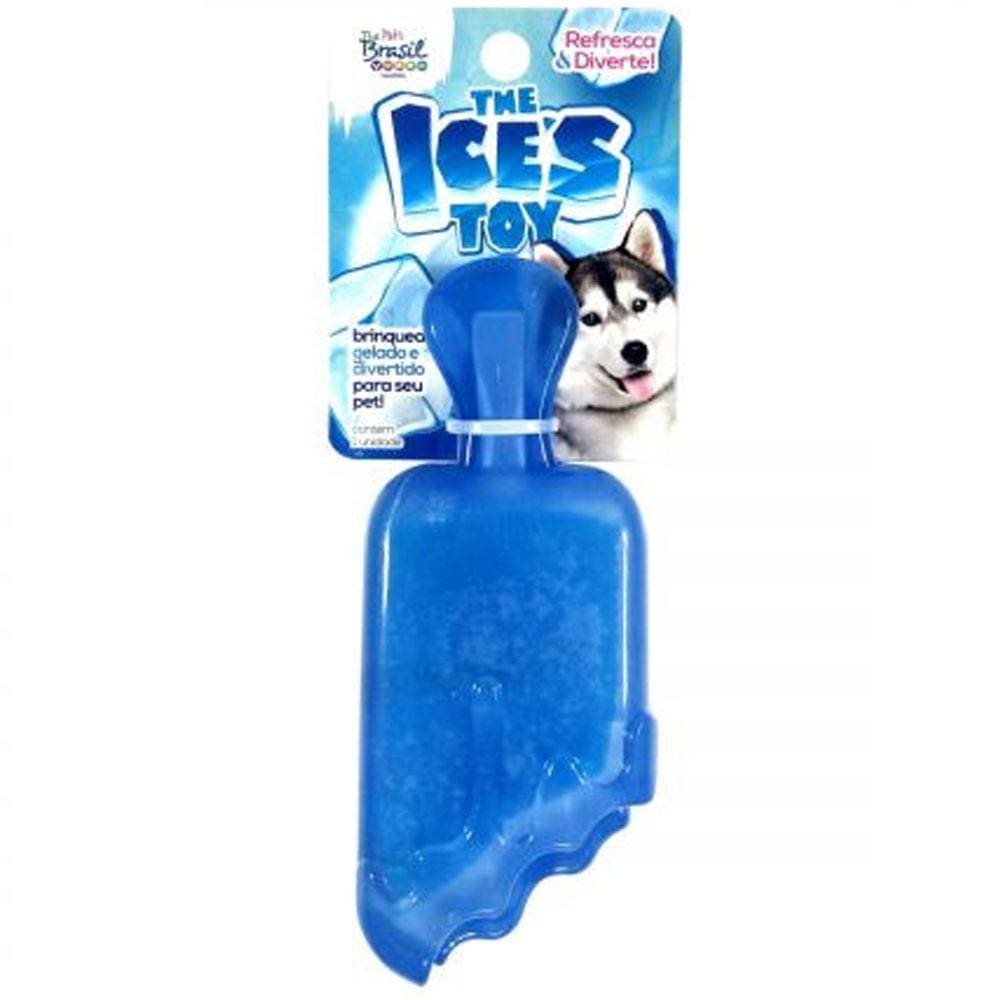 Brinquedo gelado refrescante para cães Picolé ice toy The Pets Brasil