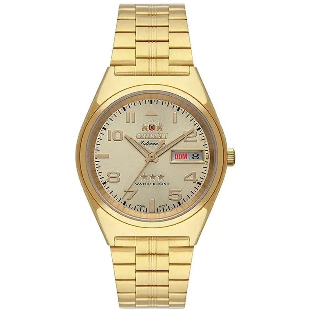 Relógio Orient Masculino Automatico Dourado 469Gp083 C2kx
