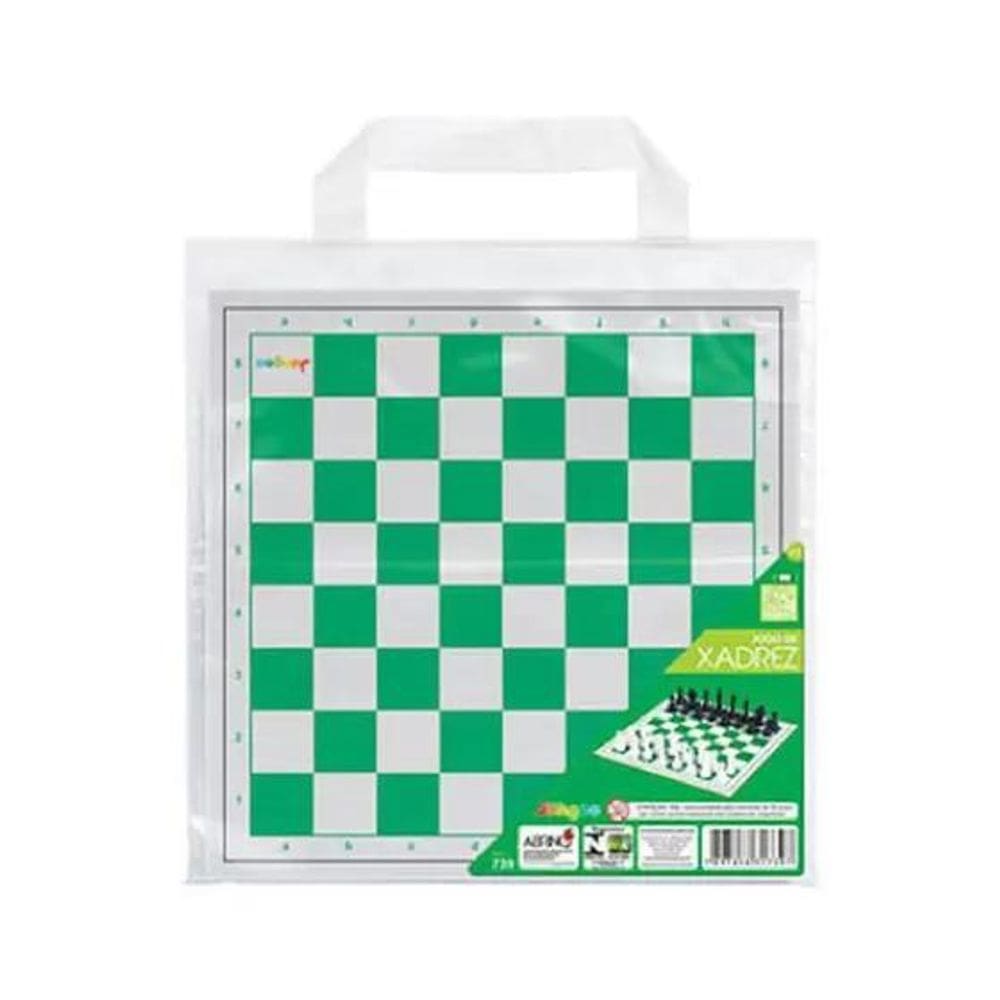 Jogo de Xadrez Na Sacola Em Madeira Junges 739