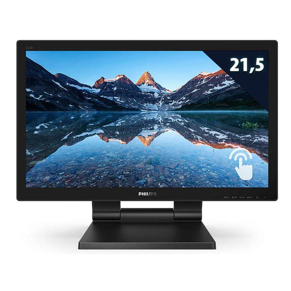 Monitor Touch Multimidia Philips 222B9T 21,50 1920 X 1080 FULL HD LED Wide VGA HDMI