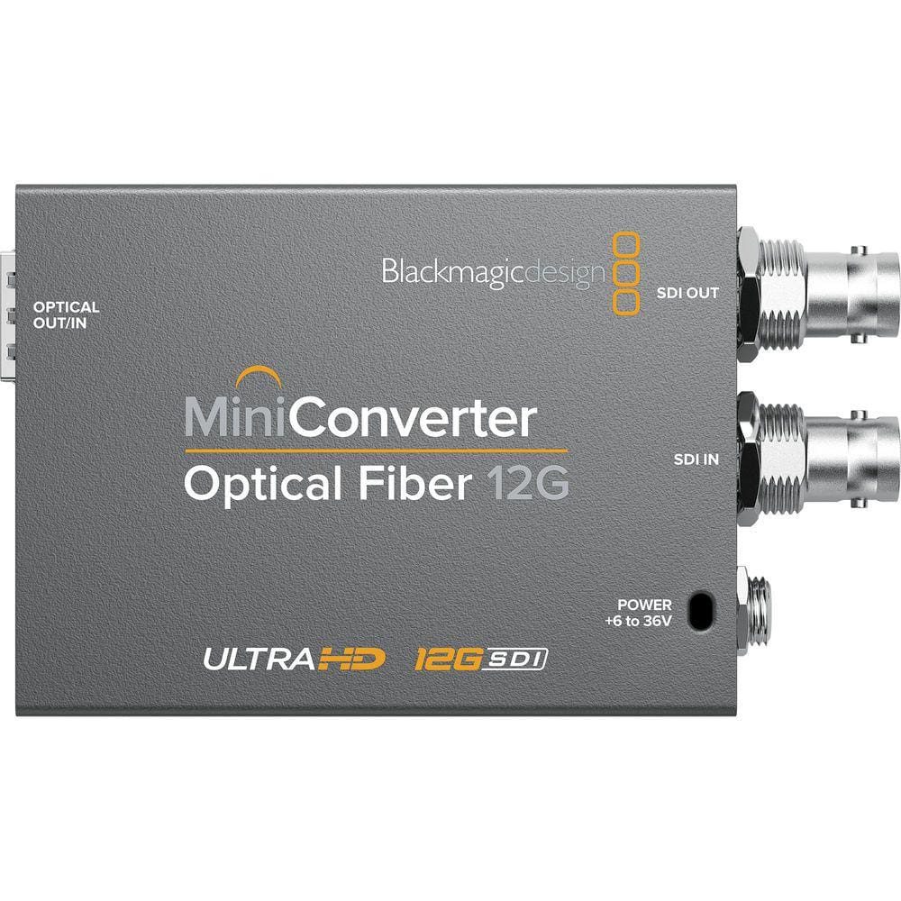 Blackmagic Design Mini Converter Fibra Óptica 12G-Sdi - (Convmof12g)