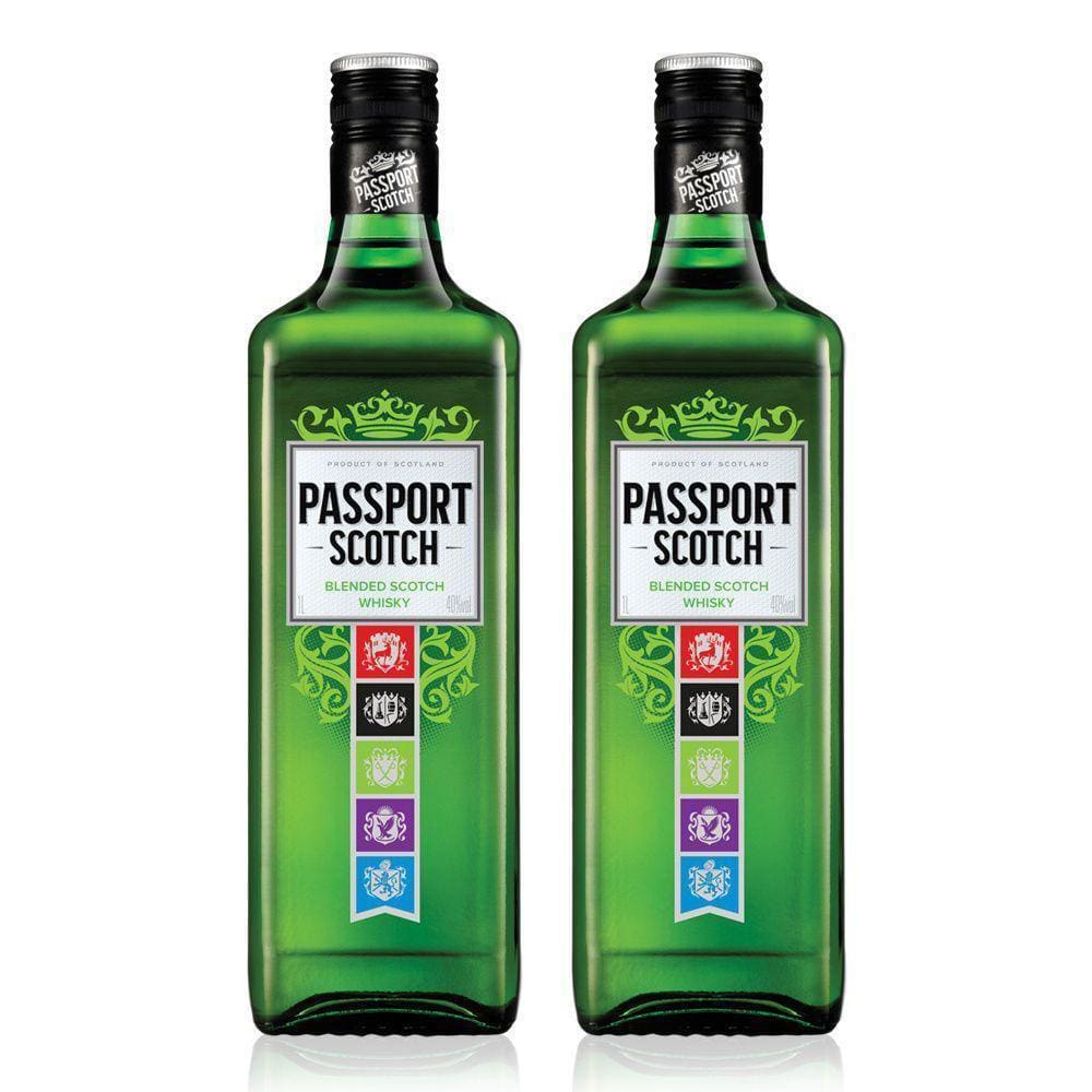 Passport Scotch Whisky Escocês - 1L - 2 Unidades