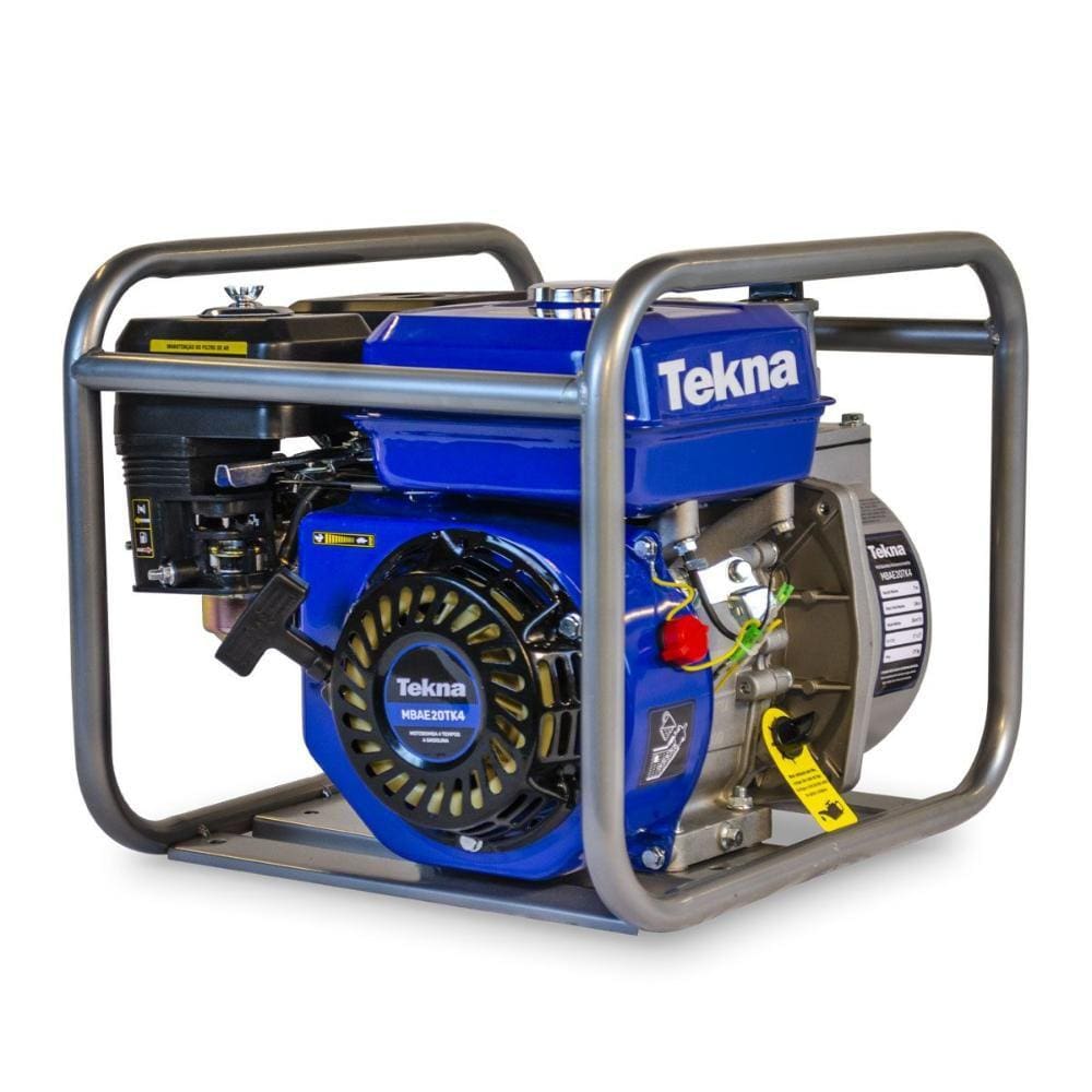 Motobomba Autoescorvante a Gasolina Tekna 5,5HP 4T