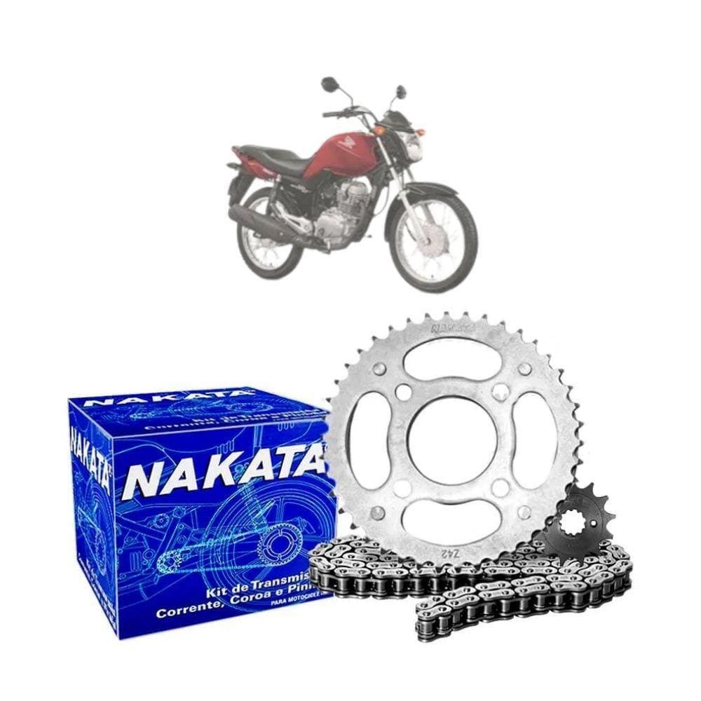 Kit Relação Transmissão Nakata Honda CG 150 Sport 2005-2008