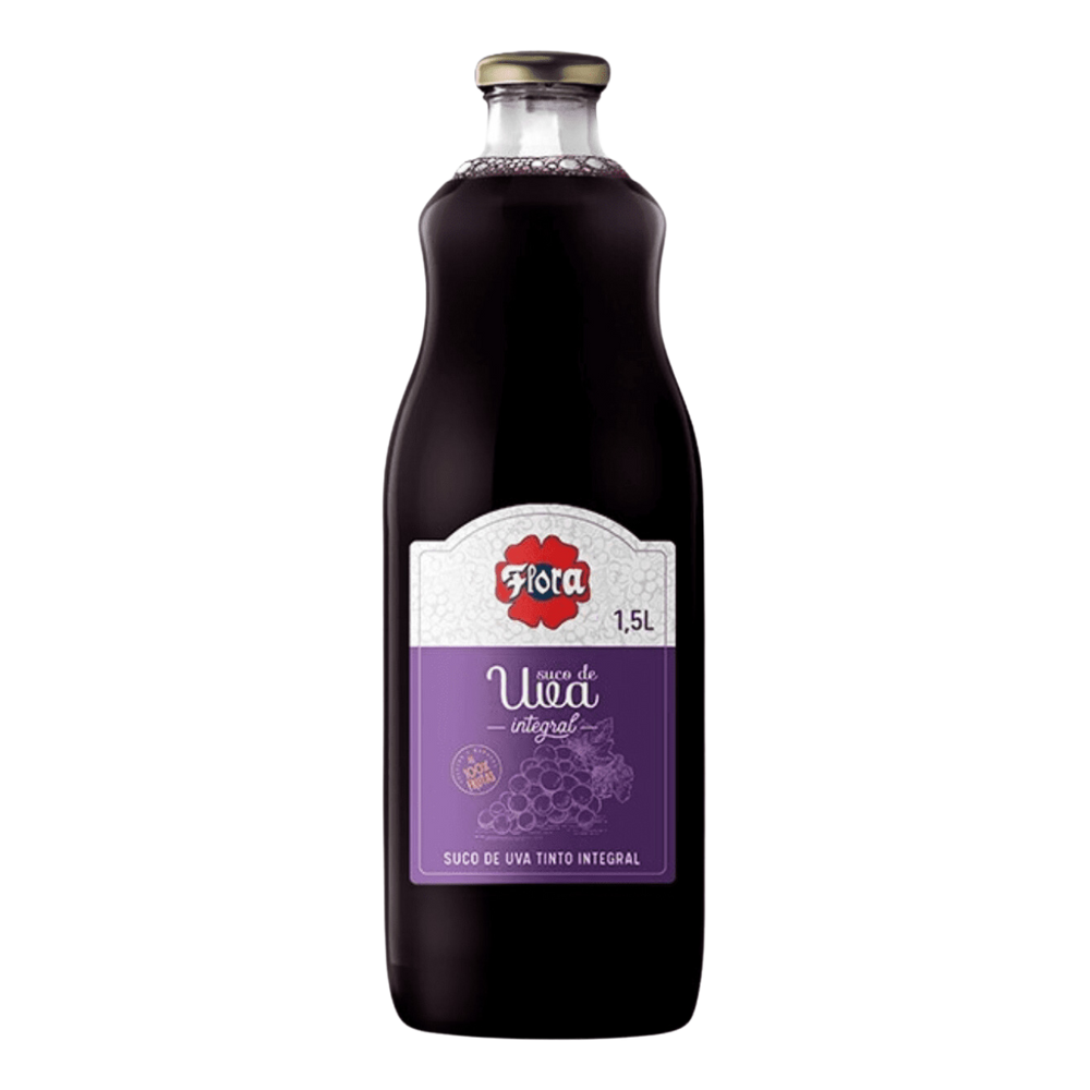 Suco De Uva Flora Integral Tinto 1,5 L