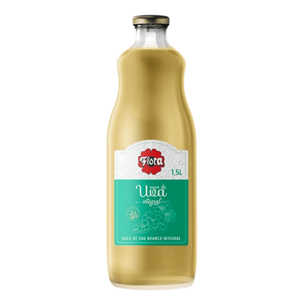 Suco De Uva Flora Integral Branco 1,5 L