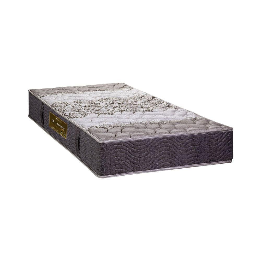 Colchão Solteiro Sankonfort Orthopedic 25X 188X 88 cm Marrom/Bege Estampado