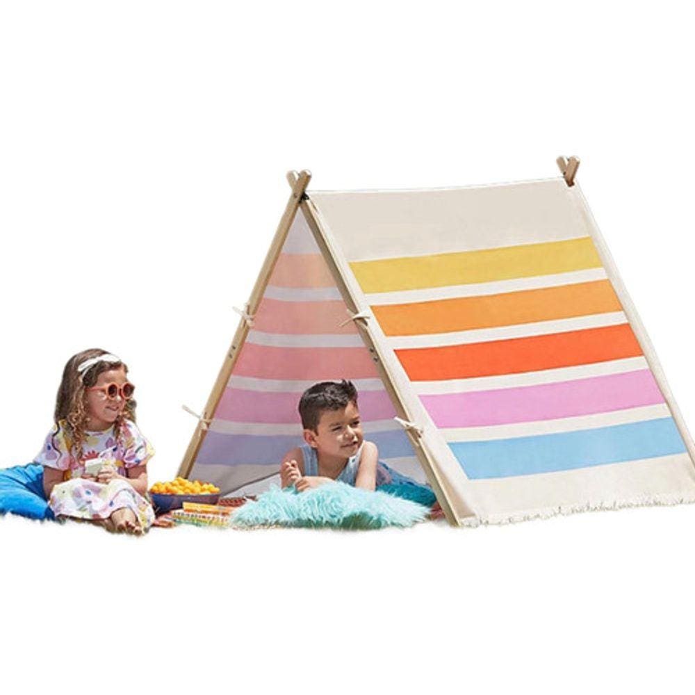 Barraca Tenda Infantil Colorida Com Bolsa 127x117x107cm