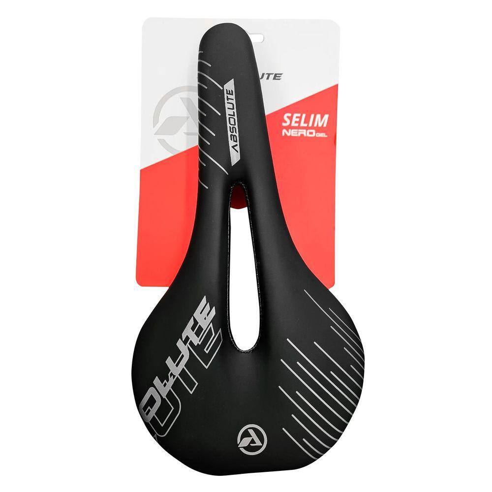 Selim em Gel Unissex 268/146mm Antiprostático Mountain Bike Absolute