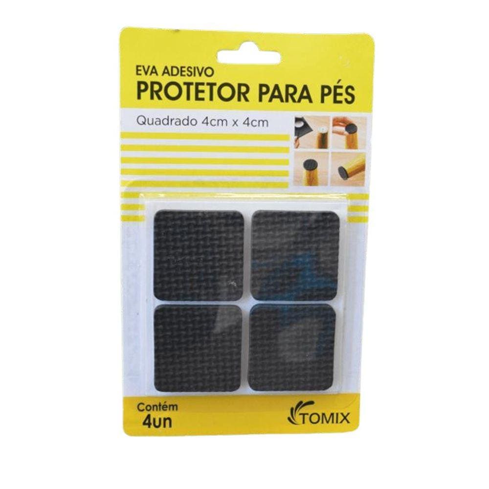 Protetor Para Pés Eva Adesivo Quadrado 4X4