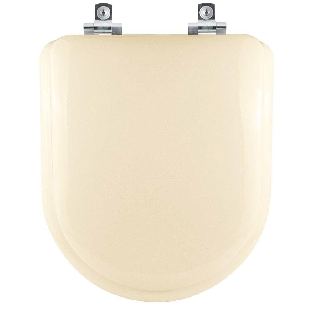 Tampa de vaso Almofadado Soft Close Carrara Bege Claro para bacia Deca