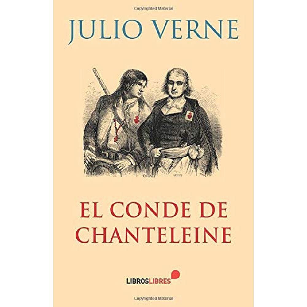 Livro Libros Libres El conde de Chanteleine (edição em espanhol)