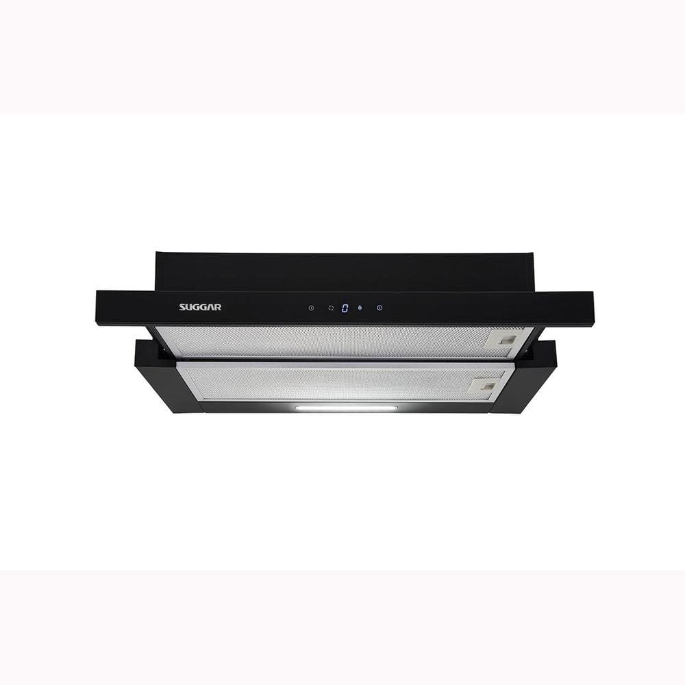 Depurador de Embutir Slim Touch 80 Cm Preto Suggar