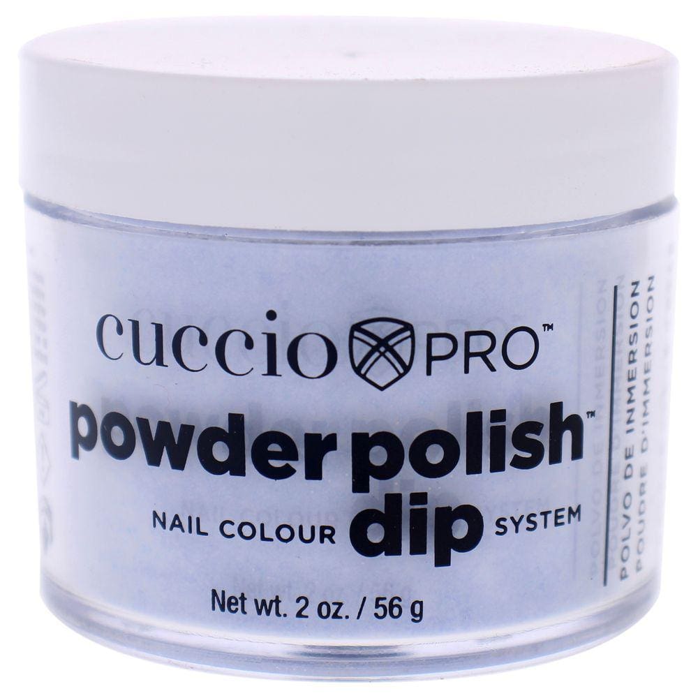 Nail Color Dip System Baby Blue Glitter 46g