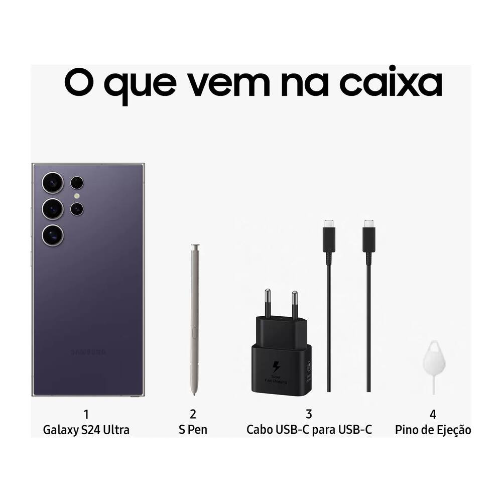 Smartphone Samsung Galaxy S24 Ultra 512GB | Extra