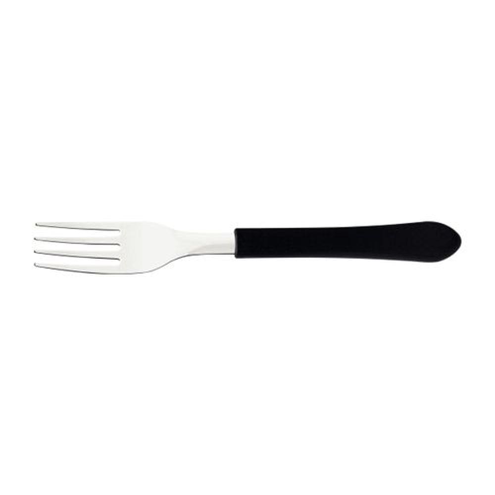 Garfo de Mesa Leme com Lâmina em Aço Inox e Cabo de Polipropileno Preto - Tramontina