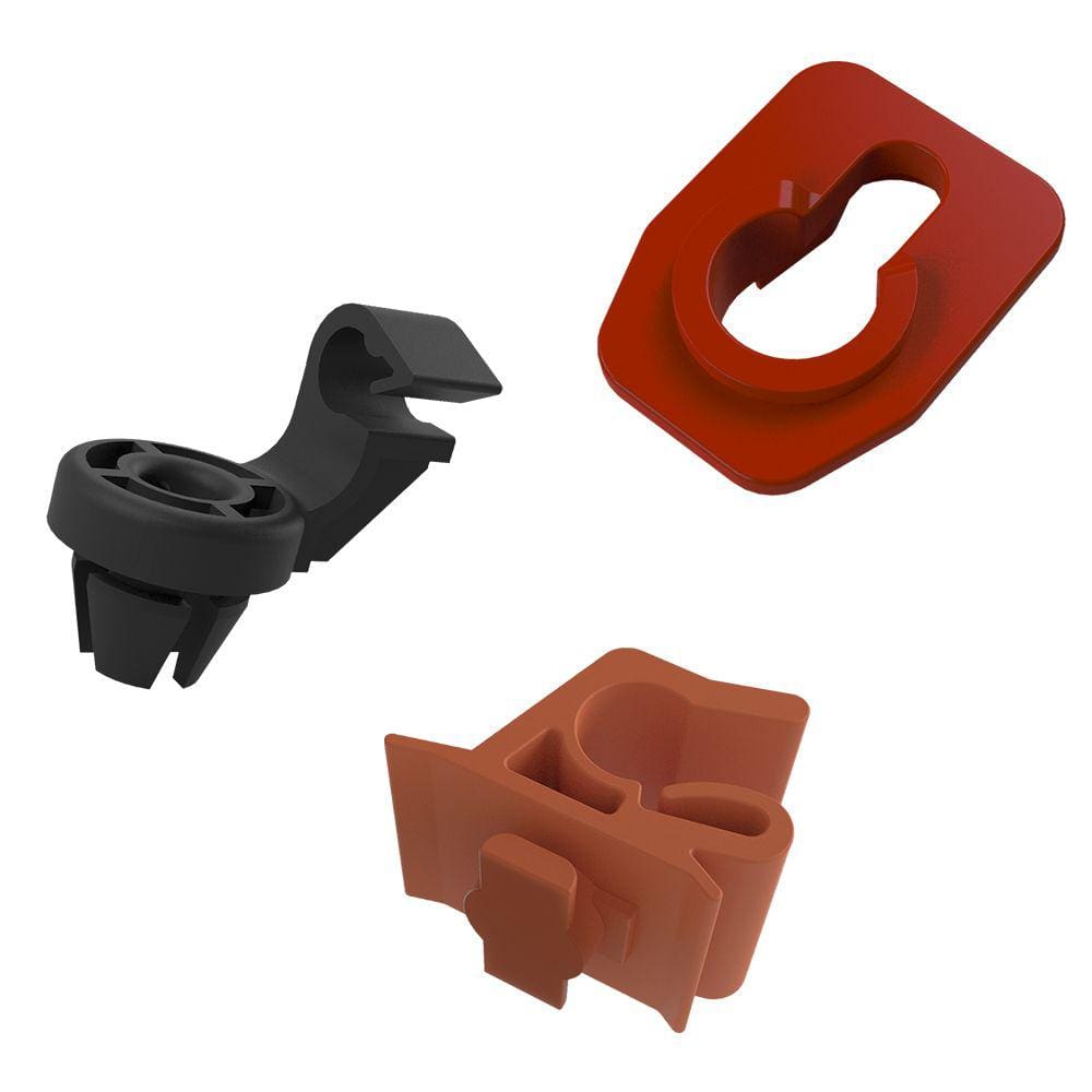 Kit Fixação Grampos Presilhas Da Haste Vareta Capô Punto Linea
