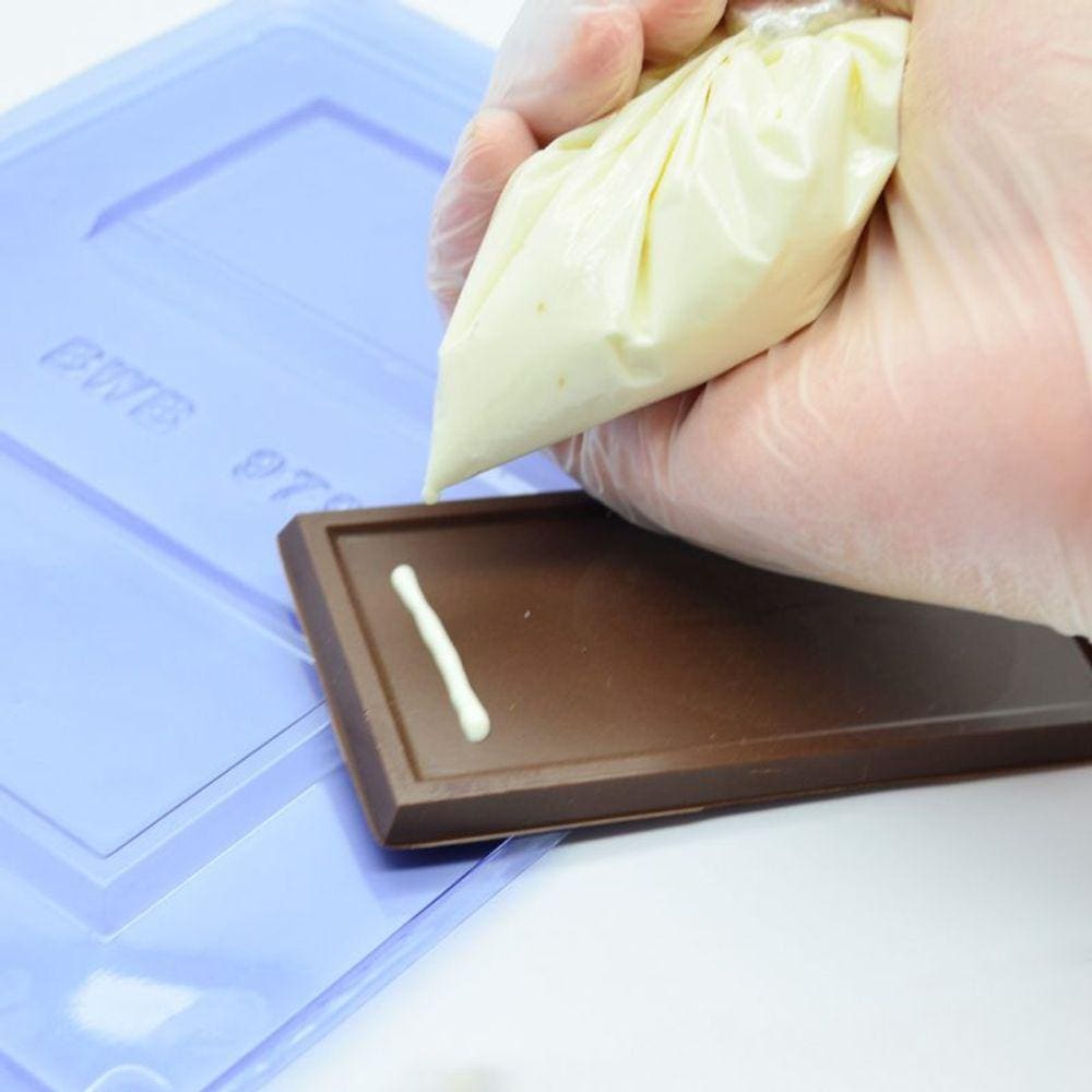 3 Formas simples tablete liso pascoa bwb 9796 Tradicional Chocolate
