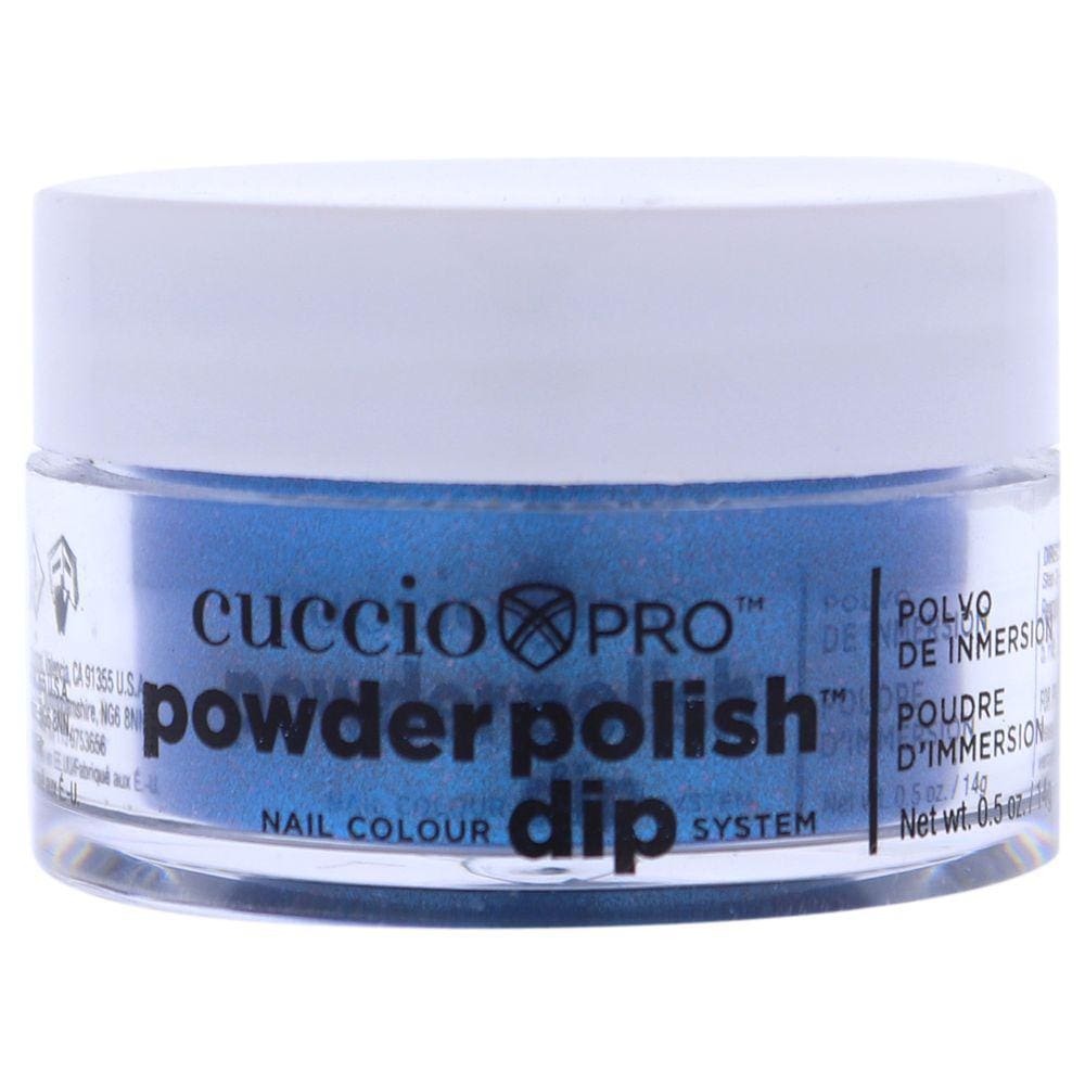 Nail Color Dip System Blue Pink Glitter 15ml