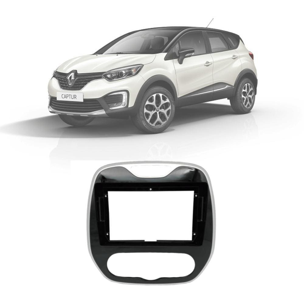 Moldura 2din Fiamon Renault Captur de 2017 até 2021 9” pol