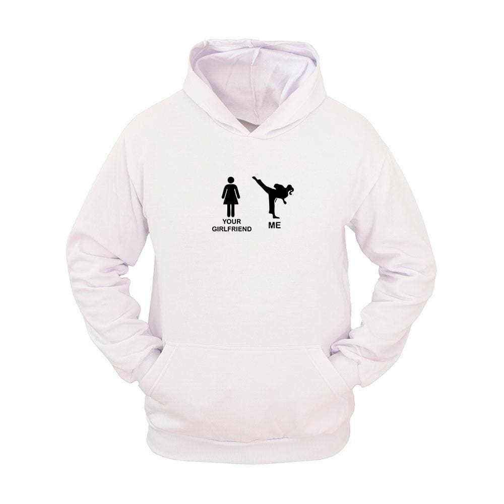 Moletom Masculino Canguru Flanelado Your Girlfriend Inverno