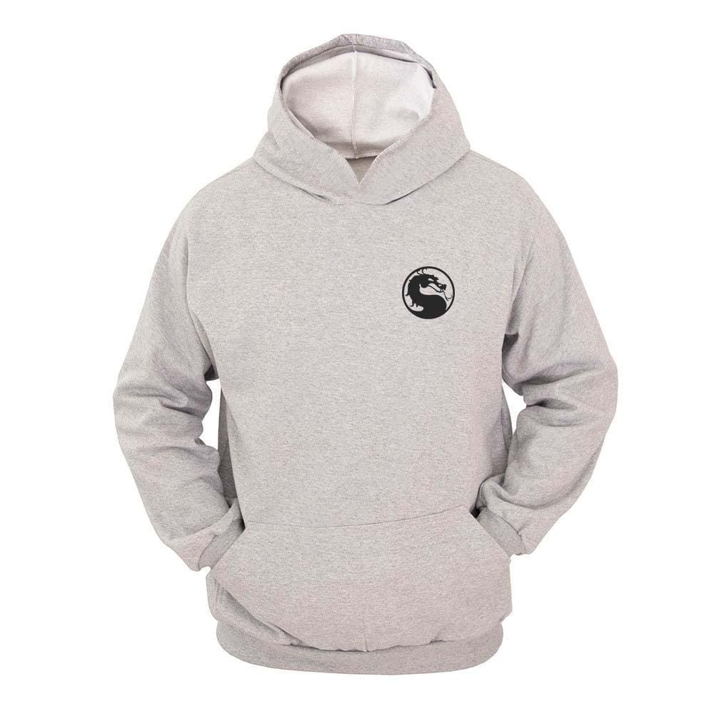 Moletom Masculino Canguru Ragor Capuz Estampa Dragão