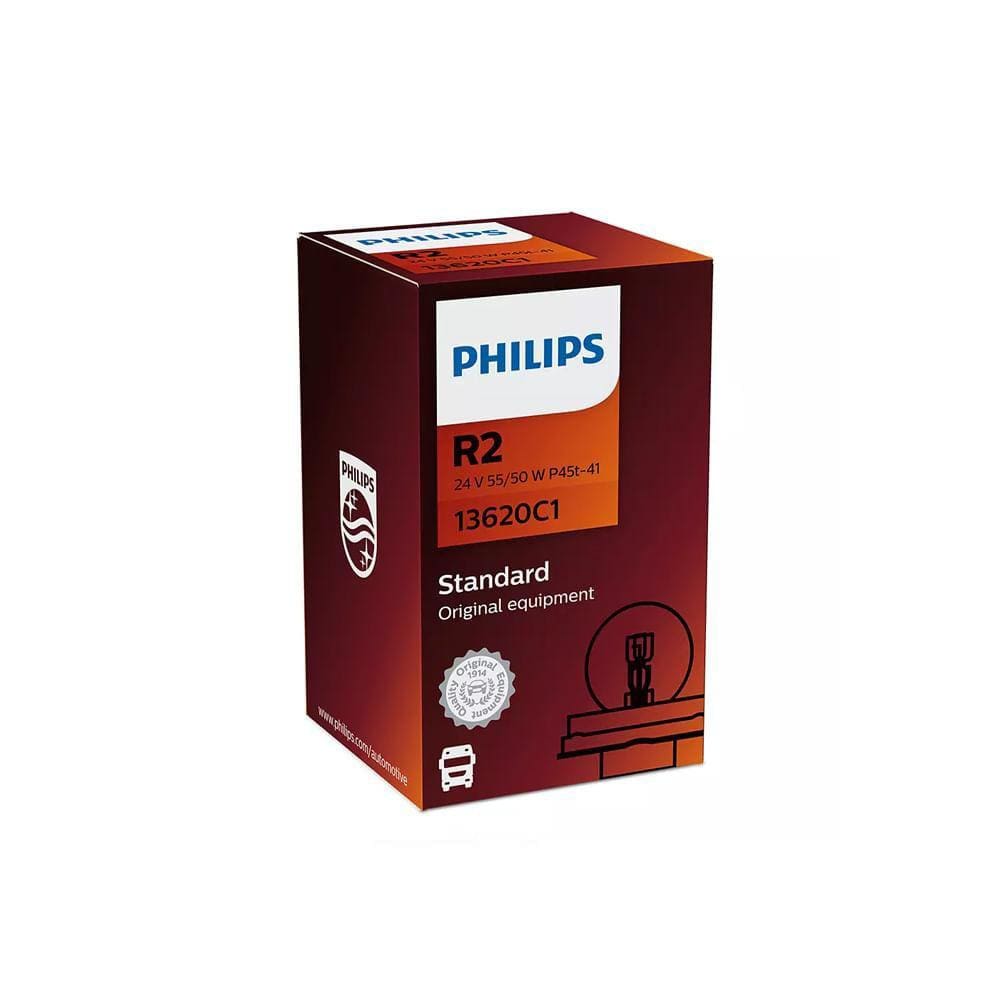 Lâmpada Halógena Farol R2 Standard Essential Philips 24V